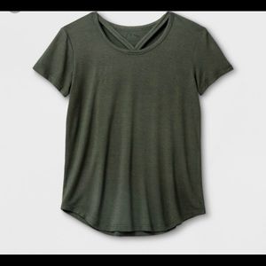 Girls green blouse